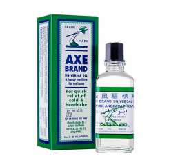 AXE BRAND UNIVERSAL OIL SIZE 2 (28ml)|斧头标驱风油 2号(28ml)