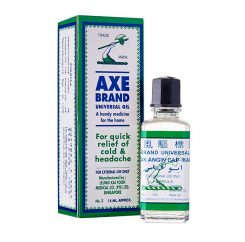 AXE BRAND UNIVERSAL OIL SIZE 3 (14ml)|斧头标驱风油 3号(14ml)