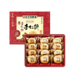 CHOI HEUNG YUEN BAKERY ALMOND COOKIES (BOX) 300G|咀香园杏仁饼（盒庄）300G